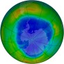 Antarctic Ozone 2009-08-21
